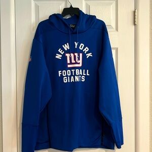 Men’s 2XL NFL NY Giants Blue Hoodie